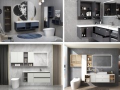 恒潔推出定制系列浴室柜，每個人都有打造個性化的浴室啦