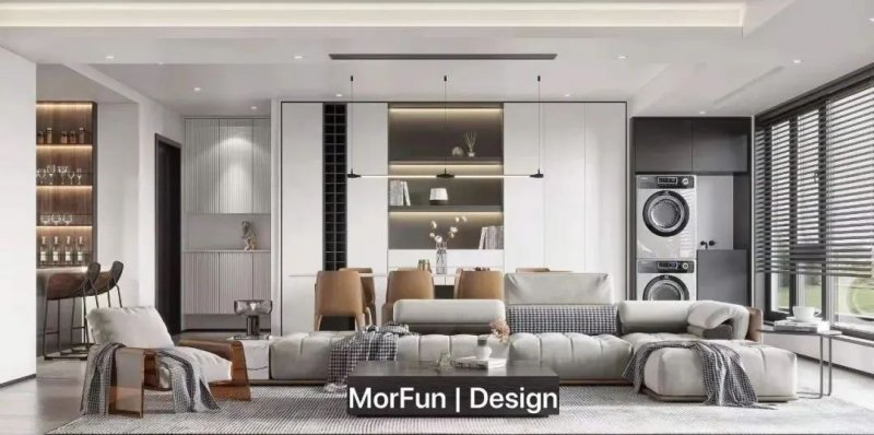 歐文萊陶瓷實景案例分享 簡潔清爽的現代品質之家_1