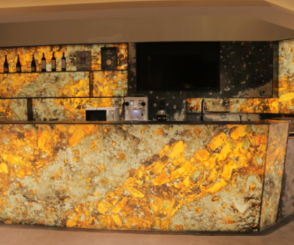 現(xiàn)代視覺，奢石美學(xué)展廳設(shè)計應(yīng)用篇